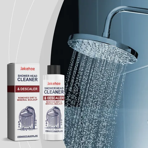 Shower Head Cleaner And Descaler For Bathroom Efficient Dirt Remover Mineral Buildup Dissolver Cleaning Solution For Showerheads