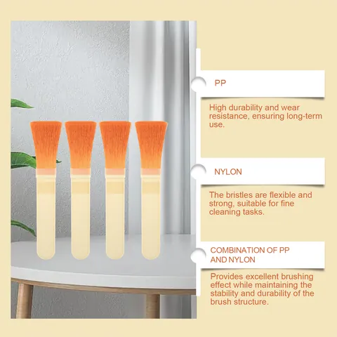 JUE FISH Crevice Cleaning Brush With Nylon Bristles For Bathroom Sink Kitchen Water Tank Window Track Gap Deep Cleaning Tools