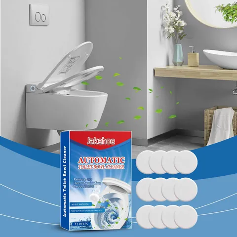 Jakehoe Toiletpot Bruistabletten Deodoriseren Ontkalken Vlekverwijderaar Langdurige Luchtverfrisser Voor De Badkamer