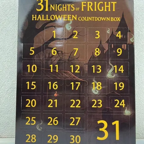 Halloween 31 Nachten Van Angst Adventskalender Blindbox Horror Aftellen Cadeau Met Mini PVC Figuren Voor Kinderen Feest Decor