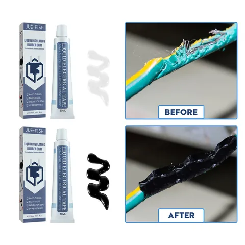 Waterproof Liquid Electrical Tape Insulating Flame Retardant Fast Curing Rubber Sealant For Circuit Board Wire Repair Adhesive
