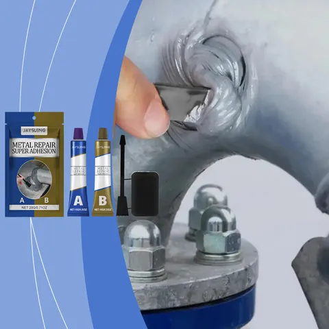 Jaysuing Metal Repair AB Glue Strong Bonding Waterproof Industrial Adhesive Castor Glue For Pipes Casting Defects Repair