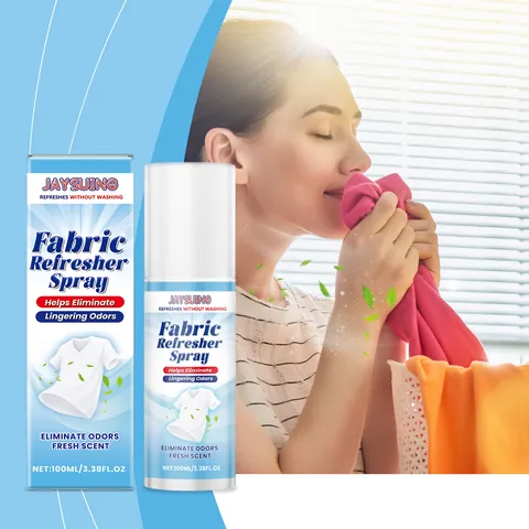 Jaysuing Textielverfrisser Spray Deodoriserend Antistatisch Geurspray Voor Kleding Kledingkast Reizen Draagbare Geurverdrijver Cederolie Geur