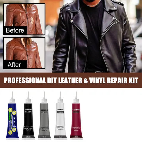 Professional Leather Color Restorer Cream For Sofa Car Seat Shoes Jacket Vinyl Repair And Polish Renewal Home Care