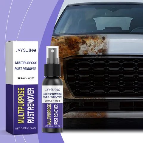 Jaysuing Multipurpose Metal Rust Remover Spray For Car Wheel Hub Polishing Cleaning And Home Faucet Surface Renovation