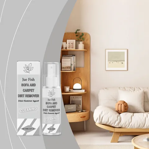 JUE FISH Multi Purpose Home Stain Remover Spray For Sofa Carpet Leather Surface Gentle Care Effective Cleaning Agent