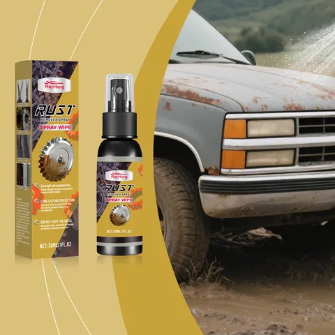 Rayhong Metal Rust Remover Spray For Car Wheel Hub Polishing Long Lasting Protection Rust Prevention Cleaning Spray