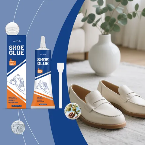 Wasserdichter Stark Klebender Schuhkleber Unsichtbarer Reparaturkleber Flexibler Schnelltrocknender Kleber Für Leder Canvas Sneakers