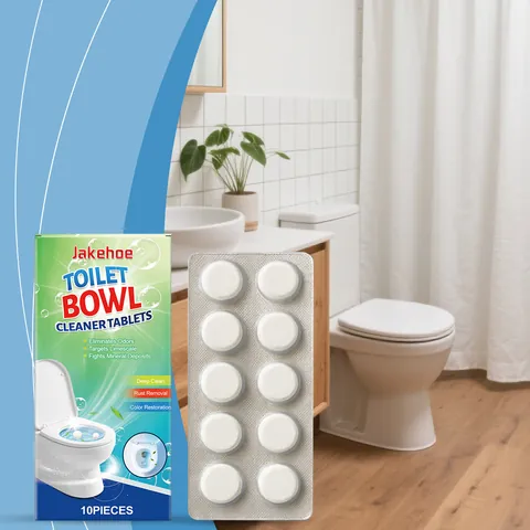 Effervescent Toilet Cleaning Tablets Deodorizing Descaling Rust Remover For Household Bathroom Deep Clean Stain Removal