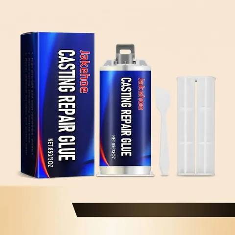 Jakehoe Industrial Metal Repair Glue High Strength Heat Resistant Epoxy Resin AB Adhesive For Stainless Steel Copper Aluminum