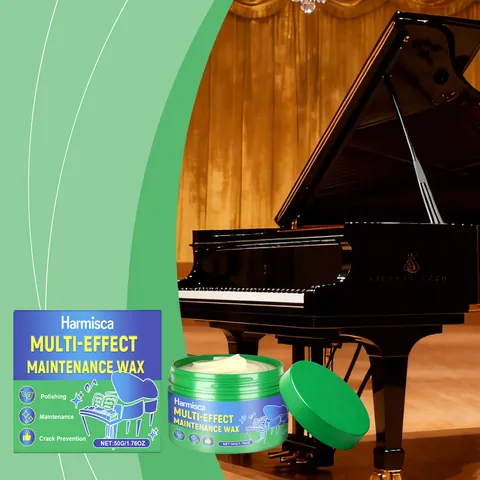 Multi-Effect Instrument Maintenance Wax Gentle Cleaning Polishing Anti-Cracking Piano Guitar Violin Wood Surface Care