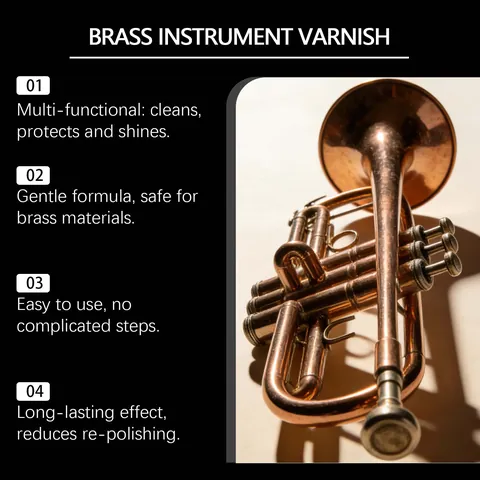Harmisca Barniz De Limpieza Para Instrumentos De Metal Trompeta Trombón Spray De Mantenimiento Profesional Para Instrumentos Musicales