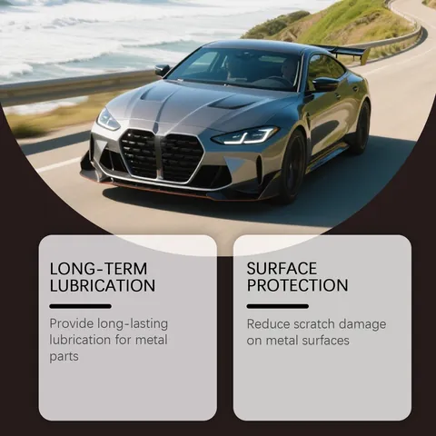 Spray Lubrifiant pour Métaux Hikmarion pour Pièces Auto Engrenages Mécaniques Protection Et Réduction de la Friction Avec Chiffon de Nettoyage en Microfibre