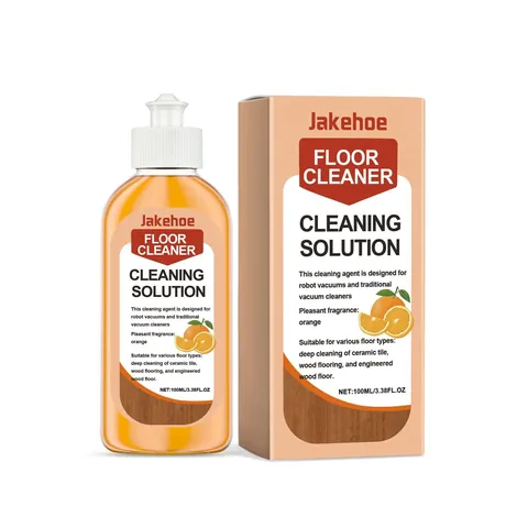 JAKEHOE Limpiador de Pisos Líquido Eliminación de Manchas Desengrasado Pulido Con Aroma a Naranja Para Azulejos Y Madera