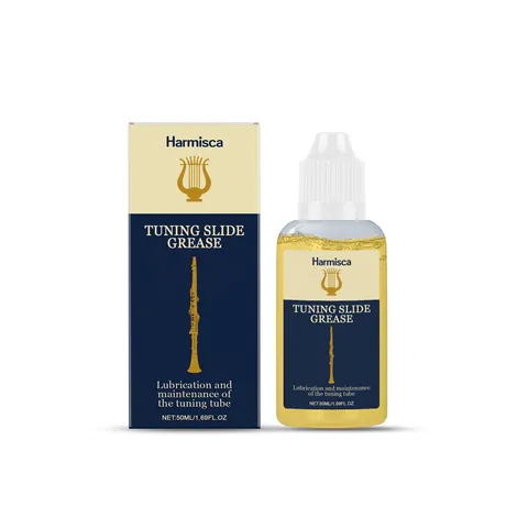 Harmisca Tuning Slide Grease For Brass And Woodwind Instruments Lubricant Maintenance Oil Cleaning Polishing Protective Grease For Trumpet Trombone Clarinet