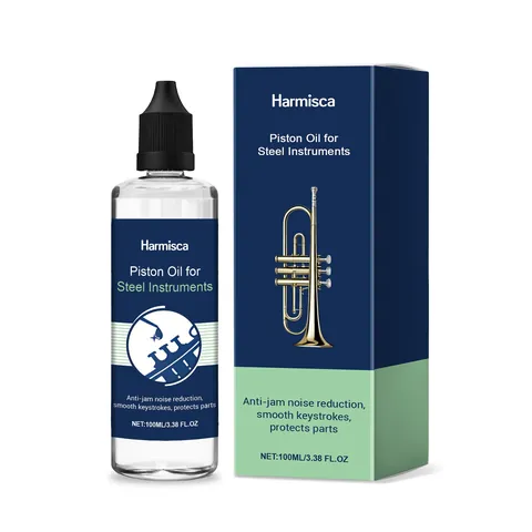 Harmisca Professional Trumpet Piston Oil Valve Lubricant For Brass Instruments Cleaning Maintenance Instrument Care Maintenance Oil