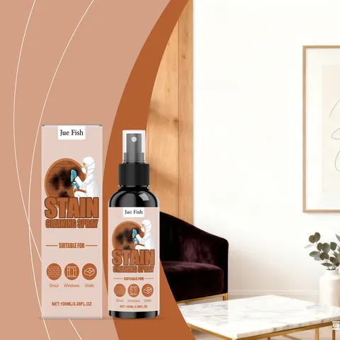 Jue Fish Spray de Nettoyage des Taches Nettoyant Graffiti Mural Ménager Multi Usages pour Joints Fenêtres Carreaux Spray de Rénovation Efficace