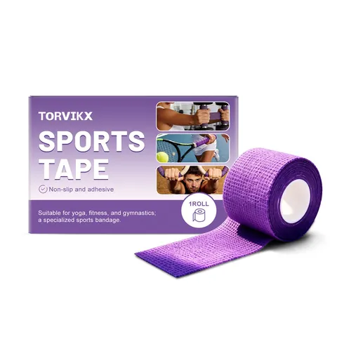 Professional Sports Non-slip Grip Tape Durable Self-adhesive Non-woven Fabric Wrap For Tennis Rackets Gym Rings Fitness