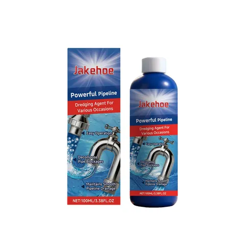 JAKEHOE Powerful Pipe Dredging Agent 100ml Drain Clog Remover For Kitchen Bathroom Toilet Sewer Cleaning Fast Acting Cleaner