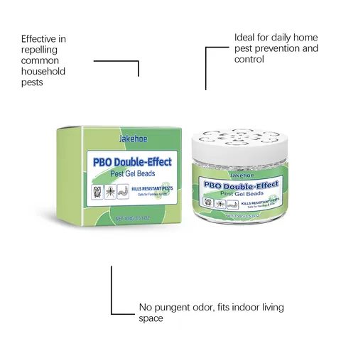 JAKEHOE Natriumpolyacrylaat Dubbel Effect Ongedierte Gelparels Langdurige Binnen Buiten Afstotend Veilig Voor Huisdieren