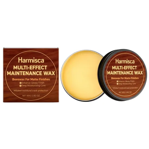 Cera de Abejas Harmisca para Instrumentos Musicales Cera de Mantenimiento Multiefecto para Guitarra Limpieza Protección Hidratación Cuidado Madera Natural