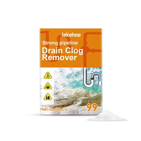 Jakehoe Drain Clog Remover Powder For Kitchen Bathroom Pipe Cleaning Deodorizing Multi-Purpose Dredging Agent Strong Pipeline Cleaner