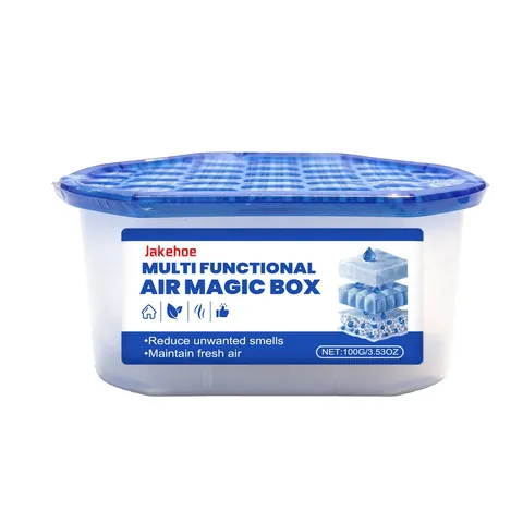 Jakehoe Multi Functionele Air Magic Box 100g Binnen Ontvochtiger Geurverwijderaar Luchtverfrisser Voor Kast Badkamer Kantoor Huis