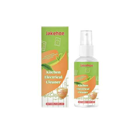 JAKEHOE Limpiador de Electrodomésticos de Cocina en Spray Eliminación de Manchas de Aceite Fragancia Suave para Nevera