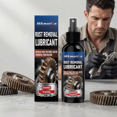 Hikmarion Metal Rust Remover Spray Lubricant Cleaning Maintenance Agent For Industrial Home Use Effective Metal Care Spray
