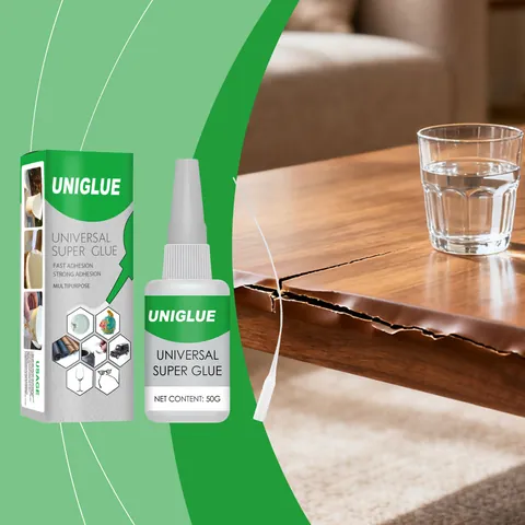 UNIGLUE Mehrzweck Starker Sekundenkleber Schnelltrocknend Wasserdicht Klebstoff Für Keramik Leder Metall Holz Glas Reparatur