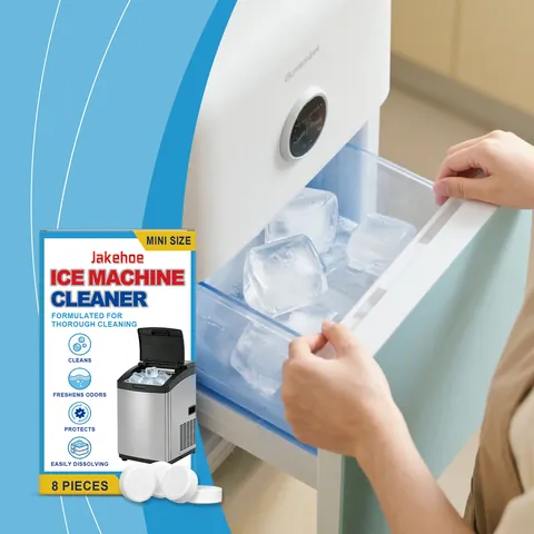 Ice Machine Cleaner Tablets Descaling Deodorizing Deep Cleaning Formula For Household Portable Ice Maker Care Maintenance