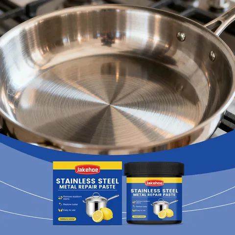 Multi-purpose Stainless Steel Polishing Cream Rust Remover Surface Cleaner Paste For Household Kitchen Renovation Maintenance