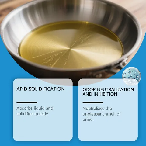 JAKEHOE Pee Gel Solidifier Portable Urine Absorber Powder For Outdoor Camping Travel Eco Friendly Liquid Waste Solidifying Powder With Odor Neutralizer