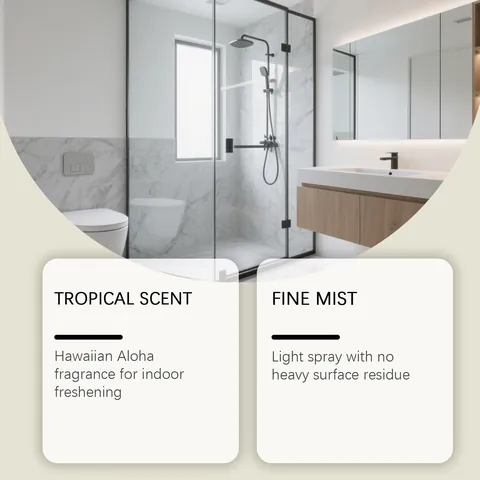 Jakehoe Luchtverfrisser Spray Voor Binnen Hawaiian Aloha Tropische Geur Deodorant Mist Voor Badkamer Woonkamer Kantoor 100ml