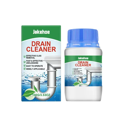 Jakehoe Drain Cleaner Pipe Unblocker For Sink Kitchen Bathroom Toilet Clog Remover Powerful Deodorizer Cleaning Powder