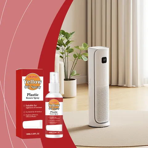 JAKEHOE Spray de Renouvellement de Plastique Nettoyant Déjaunissant pour Appareils Ménagers Meubles Polissage de Voiture