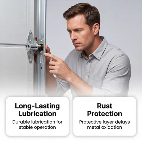 Multi Purpose White Lithium Grease For Metal Rust Prevention Long Lasting Lubrication Noise Reduction For Hinges Gears Tracks Home Maintenance Tools