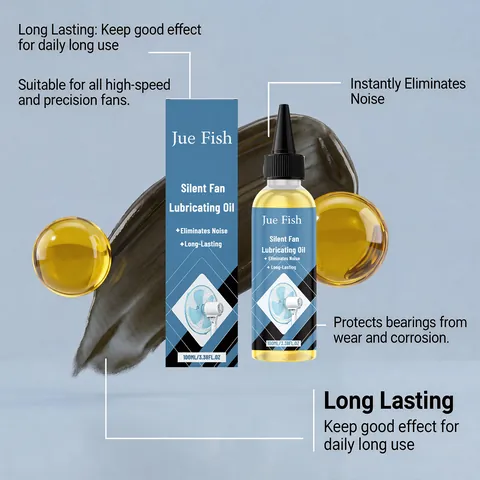 Silent Fan Lubricating Oil For Computer GPU CPU Exhaust Fan Long Lasting Noise Reduction Maintenance Liquid Lubricant