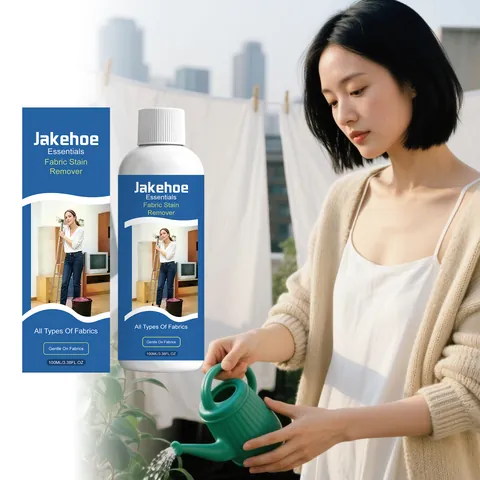 JAKEHOE Essentials Fabric Stain Remover Gentle Formula For Household Laundry And Daily Clothing Spot Treatment Spray