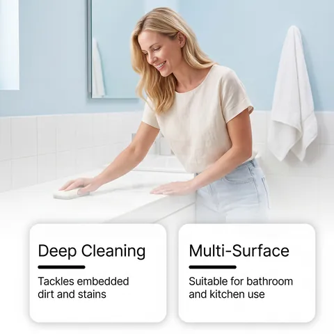 Oxalic Acid Stain Cleaner Rust Remover For Kitchen Bathroom Tile Porcelain Deep Cleaning Brightening Spray Multi Purpose Household Surface Cleaner