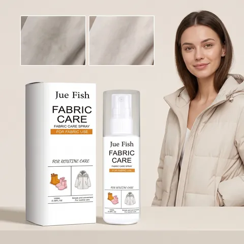 JUE FISH Spray de Cuidado de Telas Impermeabilizante Antimanchas Para Sofá Cortina Ropa Zapatos Limpieza de Superficies Diaria