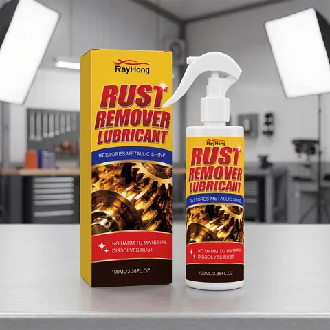 RAYHONG Multi Purpose Rust Remover Lubricant Metal Surface Cleaning Spray For Bolts Tools Machinery Parts Care Maintenance