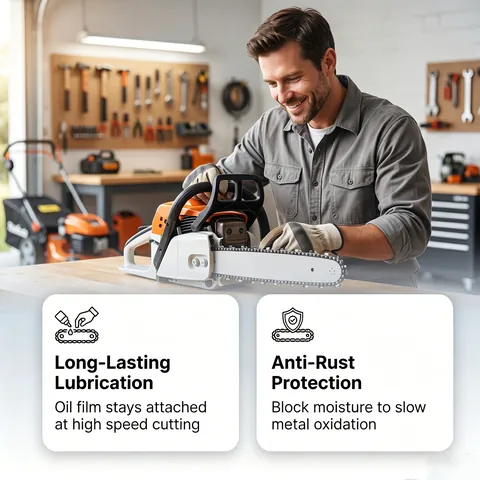 Professional Chainsaw Lubricating Oil 100ml Deep Lubrication Anti-Rust And Wear Resistant Maintenance Oil For Electric Saw Chains