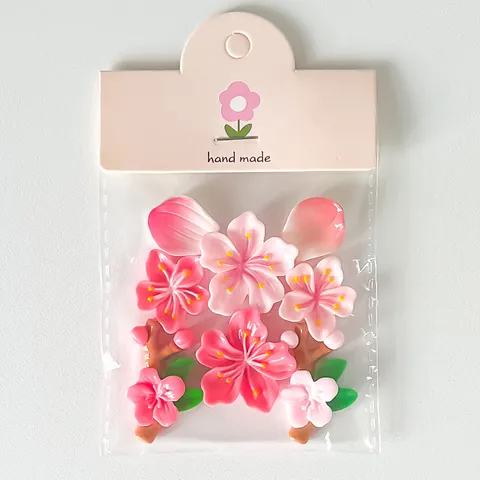 Imanes de Nevera 3D Estéreo Flor de Melocotón Resina Flor Imanes para Refrigerador para Hogar Cocina Oficina Decoración Rosa Lindos Imanes Florales
