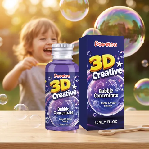 DOWMOO 30ML Bellenconcentraat Navulvloeistof Voor Bellenblaasmachine Kleurrijk Oceaan Thema Buiten Kinderspeelgoed