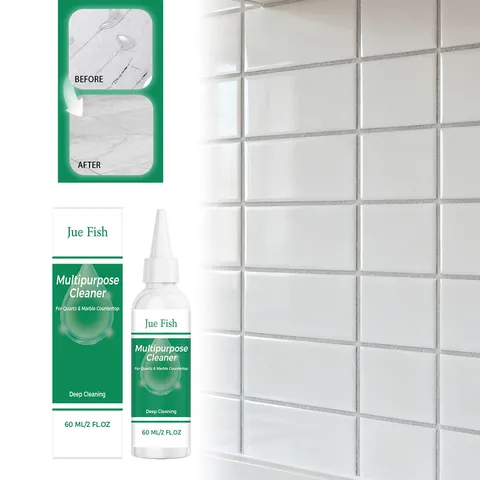 Nettoyant Polyvalent pour Pierre Marbre Carrelage Quartz Nettoyage en Profondeur Polissage Et Protection Solution Maison