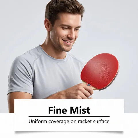 HozoneX Table Tennis Rubber Care Spray Mild Formula Professional Ping Pong Paddle Cleaner Spray for Rubber Maintenance