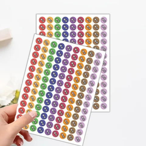 Colorful Dumbbell Fitness Plan Planning Stickers For Weightlifting Exercise Routine Tracker Reminder Planner Health Journal Record Decor