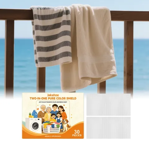JAKEHOE Laundry Color Absorber Sheets Anti Color Transfer Dye Trapping Fabric Protection Paper For Mixed Washing Clothing Care