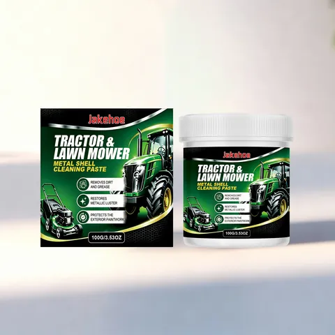 Metal Surface Cleaning Paste Rust Remover Polish For Tractor Lawn Mower Repair Brightening Household Industrial Cleaner